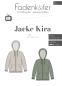 Preview: Fadenkäfer Papierschnittmuster Jacke Kira Damen